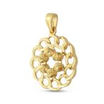 Zonder Minimumprijs - Hanger - 14 karaat Geel goud, Sieraden, Tassen en Uiterlijk, Antieke sieraden