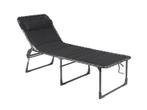 Crespo ligbed ap-364 xl air-deluxe zwart kleur 80, Caravans en Kamperen, Nieuw