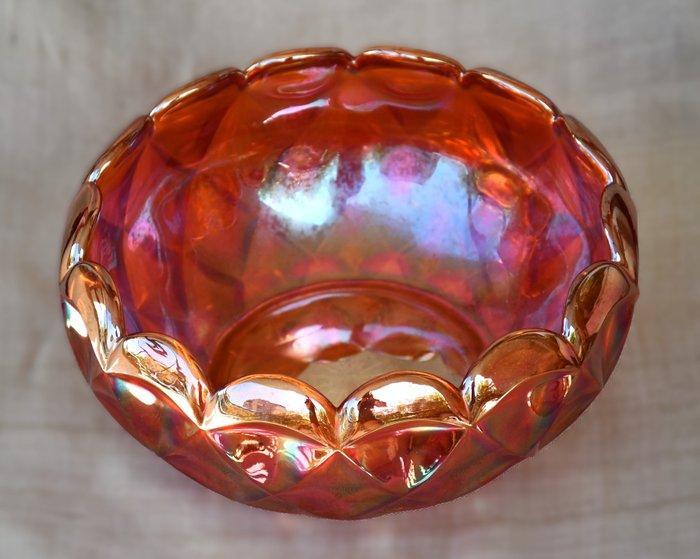 Eda Glasbruk - Kom - Carnavalsglas - Svea, Antiek en Kunst, Curiosa en Brocante