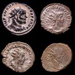 Romeinse Rijk. Maximianus, Victorinus, Tetricus I & Valerian, Postzegels en Munten
