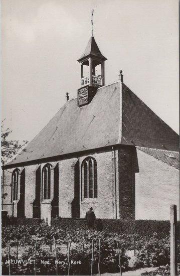 NIEUWVLIET - Ned. Herv. Kerk, Verzamelen, Ansichtkaarten | Nederland, Verzenden