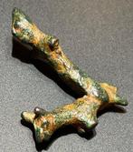 Hittite Brons Zeldzame beeldje van Sharruma die op een stier, Antiek en Kunst