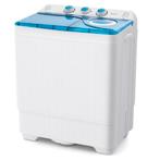 Costway XL Camping wasmachine met Dubbele Trommel 6,5 kg Was, Caravans en Kamperen, Kampeeraccessoires, Ophalen of Verzenden, Nieuw
