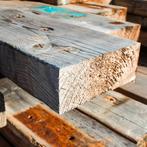 Gebruikte houten balken 60x155, Doe-het-zelf en Verbouw, Hout en Planken, Ophalen, Gebruikt, Balk, Vuren