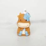 Mini Sleutelhanger/ Smartphone hanger Koe Blauw, Ophalen of Verzenden, Nieuw