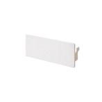 Nowaplast Gewiss Eindplaat 70 x 130mm Alpinwit, Doe-het-zelf en Verbouw, Elektra en Kabels, Ophalen of Verzenden, Nieuw