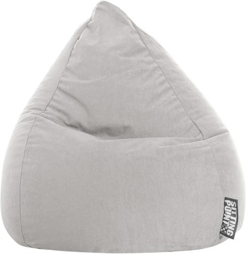 Kinder Zitzak BeanBag Easy L - Lichtgrijs, Huis en Inrichting, Zitzakken, Verzenden