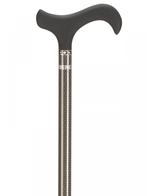 Carbon wandelstok met soft Derby handvat, Ophalen of Verzenden, Nieuw