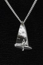 Zilveren Zeilboot Laser ketting hanger, Verzenden, Nieuw