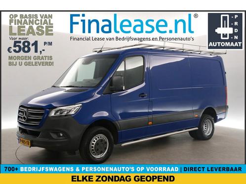 Mercedes-Benz Sprinter 3.0 V6 319CDI L2H1 191PK 3K TG €581pm, Auto's, Bestelauto's, Lease, Automaat, Diesel, Mercedes-Benz, Blauw