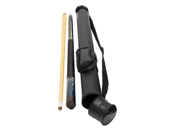 Veiling - GamesPlanet Biljartkeu Pro 146cm + koker, Sport en Fitness, Biljarten en Poolen