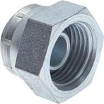 Eindkap G1/2 Staal met Buitenzeskant 60° Conus 300bar, Verzenden, Nieuw