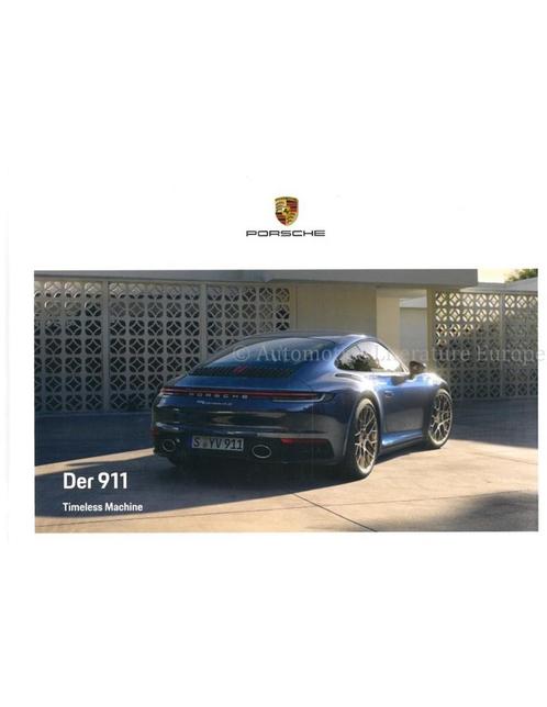 2021 PORSCHE 911 CARRERA | 911 TARGA HARDCOVER BROCHURE, Boeken, Auto's | Folders en Tijdschriften, Porsche