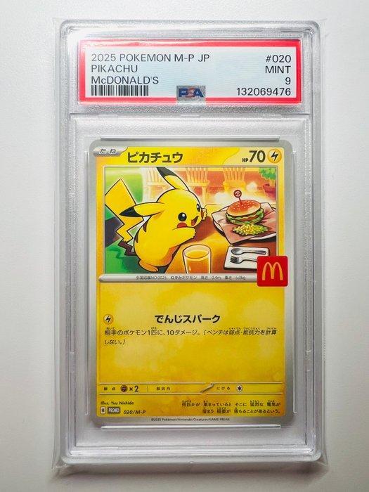 Pokémon - 1 Graded card - Pikachu 2025 Japanese #020/M-P –, Hobby en Vrije tijd, Verzamelkaartspellen | Pokémon