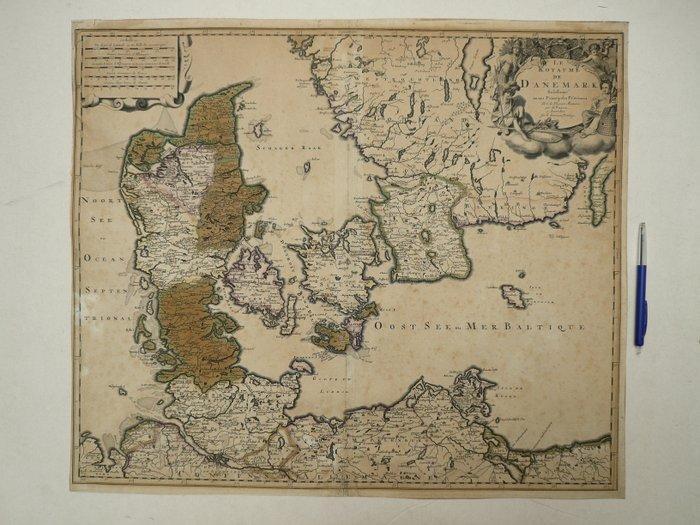 Europa - Denemarken / Zweden; Gerard et Leonard Valk - Le, Boeken, Atlassen en Landkaarten