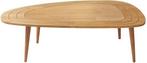Tweedekans | Asir - salontafel - teak - 115 x 50 x 38 cm, Huis en Inrichting, Tafels | Eettafels, Ophalen of Verzenden, Zo goed als nieuw