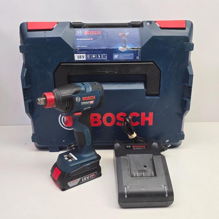 Bosch GDX 18V-210c 18V Accu-slag(moer)schroevendraaier Set, Doe-het-zelf en Verbouw, Gereedschap | Boormachines, Nieuw, Ophalen of Verzenden
