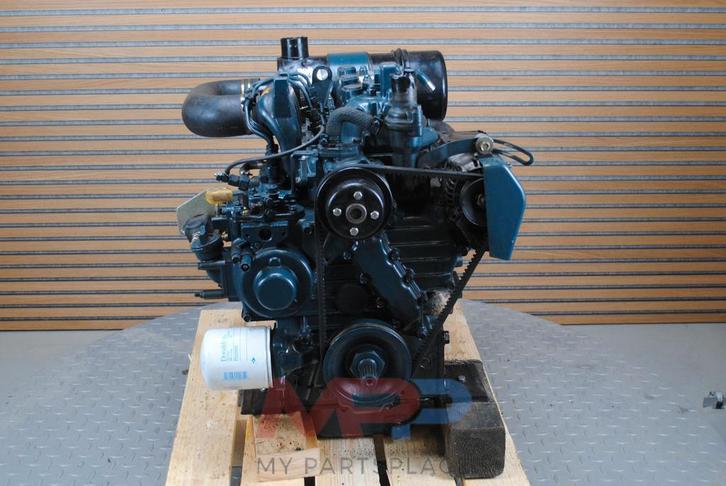 Kubota D1703 - Dieselmotor - MyPartsplace, Doe-het-zelf en Verbouw, Motoren, Dieselmotor, Gebruikt, 1800 rpm of meer, Ophalen of Verzenden