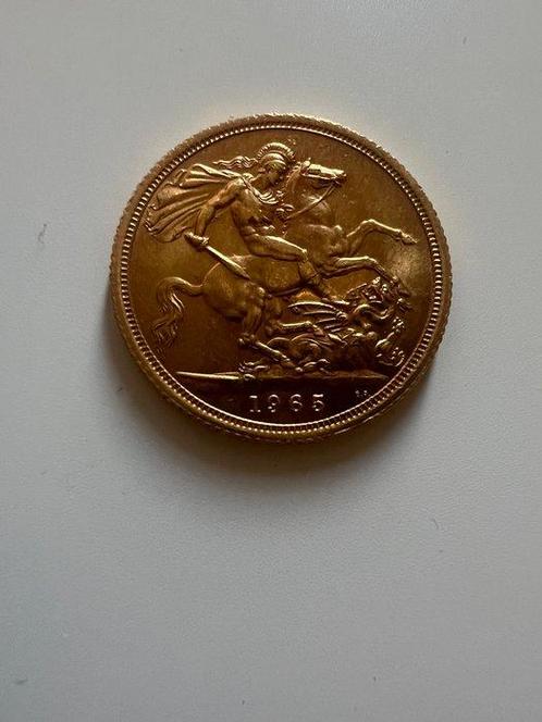 Verenigd Koninkrijk. Elizabeth II (AD 1952-2022). Sovereign, Postzegels en Munten, Munten | Europa | Niet-Euromunten