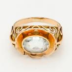Ring - 14 karaat Geel goud Spinel, Nieuw