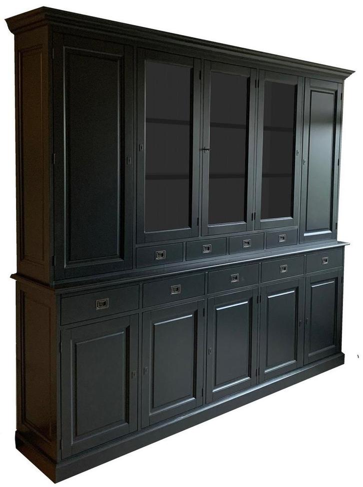 Buffetkast antraciet Lelystad 265 x 235cm, Huis en Inrichting, Kasten | Buffetkasten, Ophalen of Verzenden