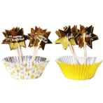 PME Cupcake Set Gouden Sterren 24st., Verzenden, Nieuw