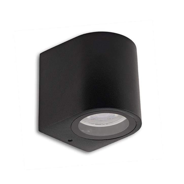 Ledisons GU10-wandarmatuur Piove zwart, Huis en Inrichting, Lampen | Losse lampen