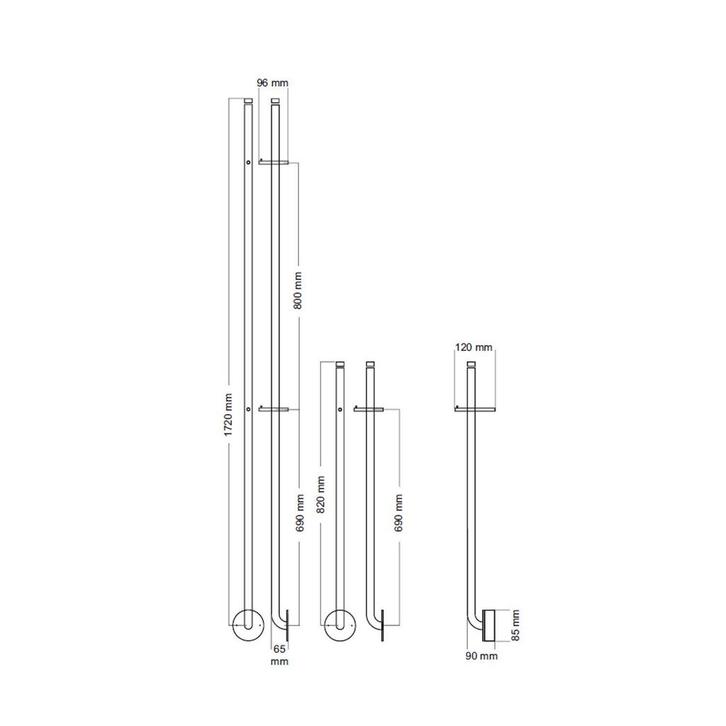 Elektrische Radiator Stick Instamat Jay 175 cm 29W, Doe-het-zelf en Verbouw, Verwarming en Radiatoren, Ophalen of Verzenden