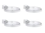 Veiling - 4x Grohe zeepschaal voor glijstang Relexa transpar, Doe-het-zelf en Verbouw, Sanitair, Nieuw