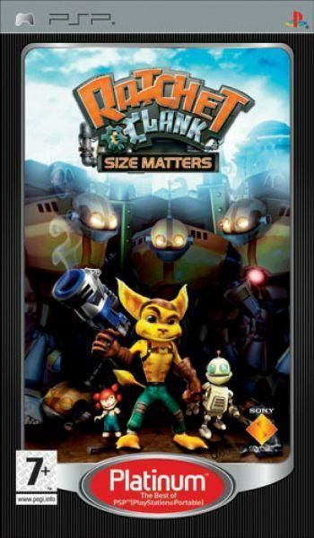 Ratchet & Clank Size Matters-Platinum (PSP) Gebruikt, Spelcomputers en Games, Games | Sony PlayStation Portable, Zo goed als nieuw