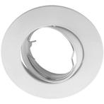 Sanders inbouwspot rond 92mm kantelbaar zijdeglans wit, Ophalen of Verzenden, Nieuw