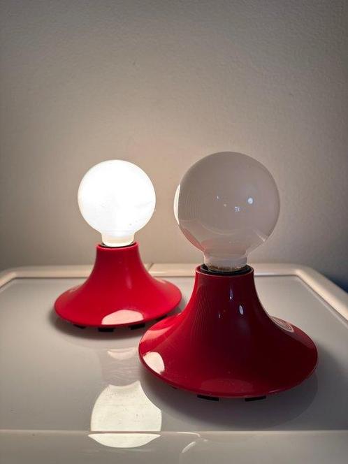 Artemide - Vico Magistretti - Lamp (2) - Teti - Metaal,, Antiek en Kunst, Antiek | Lampen