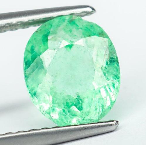 Zonder Minimumprijs Smaragd - 1.47 ct - Gem Report Antwerp, Sieraden, Tassen en Uiterlijk, Edelstenen