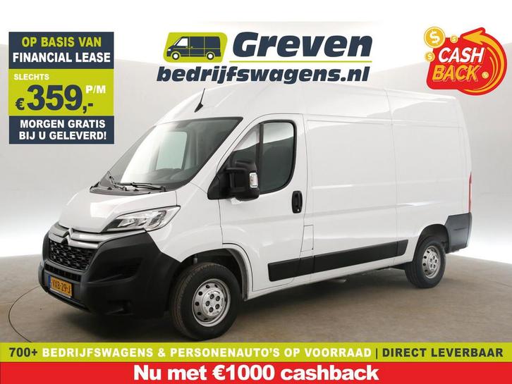 Citroën Jumper 2.2 BlueHDi L2H2 | 140PK | Clima | Cruise |, Auto's, Bestelauto's, Te koop, Handgeschakeld, Financial lease, Diesel