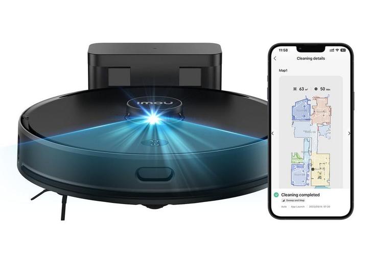 Imou RV1 - Robotstofzuiger - 4500 Pa zuigkracht - 2-in-1, Witgoed en Apparatuur, Stofzuigers, Zo goed als nieuw, Verzenden