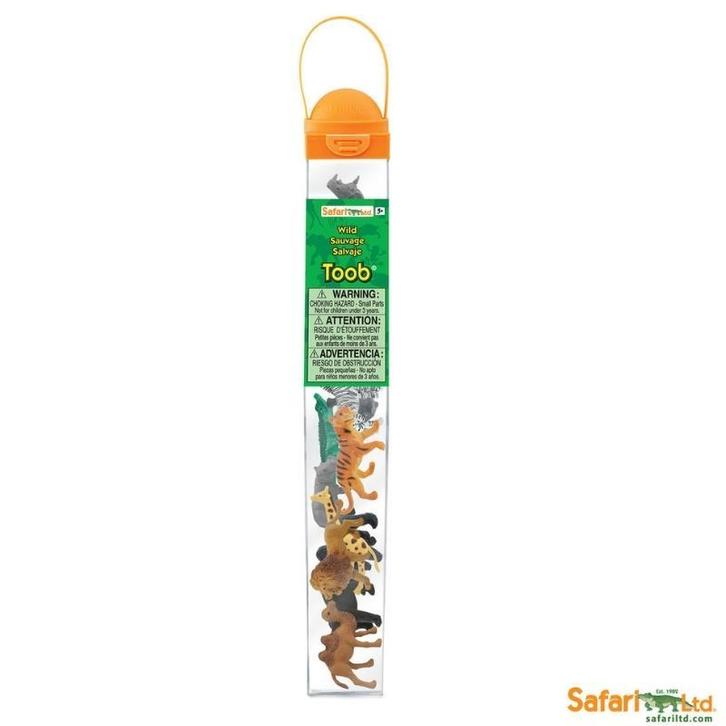 Speelfiguren Wilde Dieren Toob - Safari Ltd 12 stuks, Kinderen en Baby's, Speelgoed | Overig