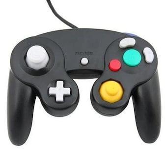 Gamecube Controller Zwart (Third Party) (Nintendo Gamecube), Spelcomputers en Games, Spelcomputers | Nintendo GameCube, Zo goed als nieuw