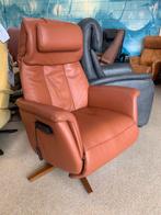 Outlet Sta op stoel relax fauteuil gratis bezorgd/garantie, Huis en Inrichting, Nieuw, Leer, Verzenden