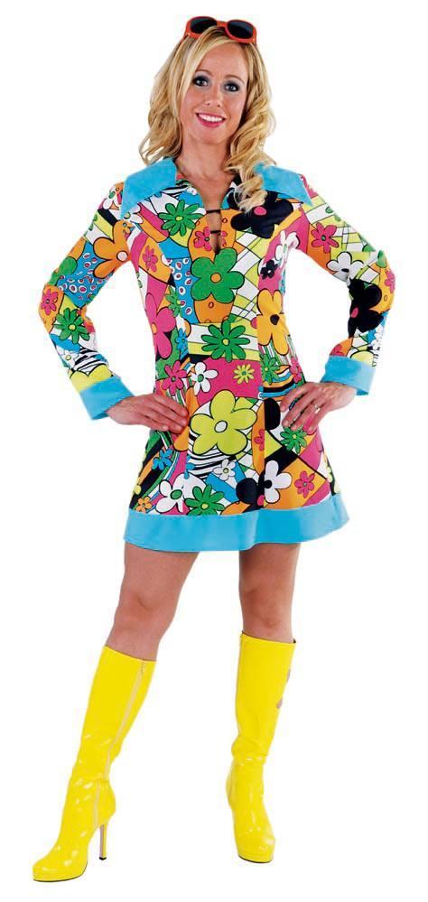 Woodstock girl jurk, Kleding | Dames, Carnavalskleding en Feestkleding, Nieuw, Ophalen of Verzenden