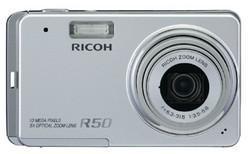 Ricoh R50 Digitale Compact Camera - Zilver (In doos), Audio, Tv en Foto, Fotocamera's Digitaal, Zo goed als nieuw, Verzenden