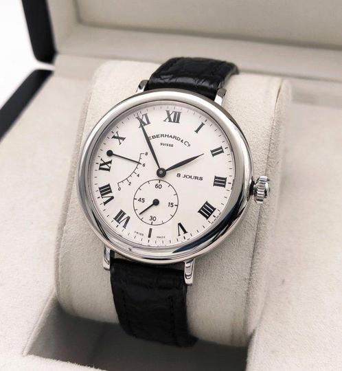 Eberhard & Co. - 8 Jours Grand Taille - Zonder Minimumprijs, Sieraden, Tassen en Uiterlijk, Horloges | Heren