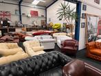 Chesterfield Maarssen !!! Groot aantal Banken + Fauteuils, Ophalen, Zo goed als nieuw, Leer, Chesterfield