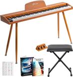 2dekans | Finesse Digitale Piano - 88 Gewogen Toetsen - met, Muziek en Instrumenten, Piano's, Ophalen of Verzenden, Zo goed als nieuw