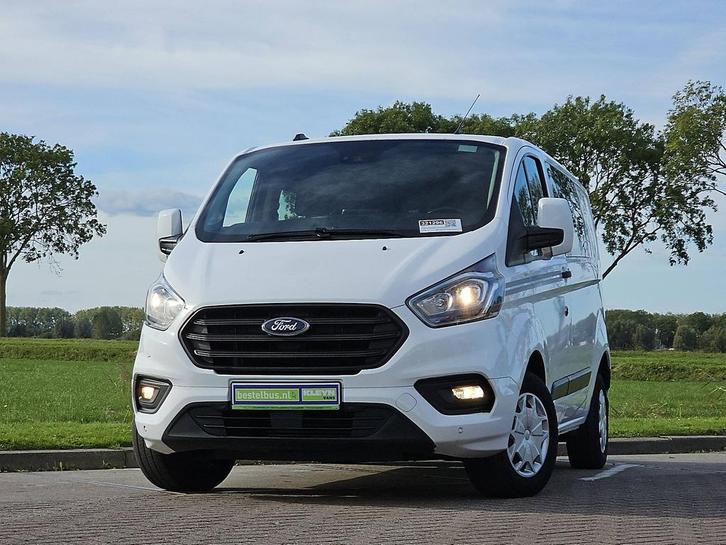 Ford Transit Custom 2.0, Auto's, Bestelauto's, Lease, Handgeschakeld, Financial lease, Wit, Ford, Diesel, Euro 6, Gebruikt