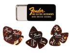 Fender opbergblikje met 12 plectrums: thin, medium en heavy, Ophalen of Verzenden, Nieuw