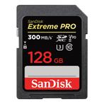 SanDisk SDXC Extreme Pro 128GB 300MB/s C10 UHS-II V90, Audio, Tv en Foto, Fotografie | Geheugenkaarten, Nieuw, Overige merken