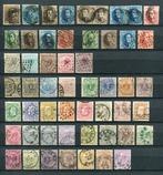 België 1849/1954 - Waardevolle verzameling in insteekalbum -, Gestempeld