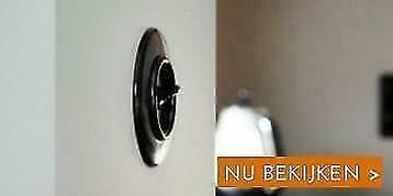 DE ENIGE ÈCHTE BAKELIET STOPCONTACTEN &amp; BAKELIET SCHAKELAARS beschikbaar voor biedingen