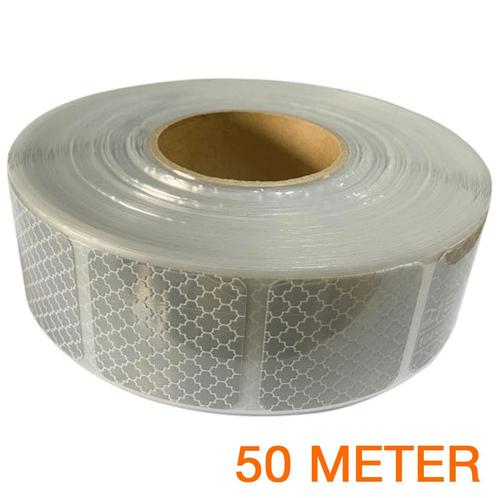 Reflecterende tape gesegmenteerd ECE R104 WIT 50 meter, Auto-onderdelen, Vrachtwagen-onderdelen, Nieuw, Ophalen of Verzenden