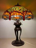 XXL Tiffany stijl tafellamp Studio KING OF DRAGONFLY lamp